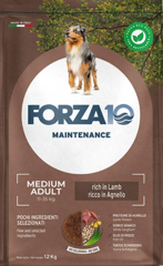 FORZA10 Maintenance Adult MEDIUM Lamb / Rice (Agnello / Riso) повседневный для взрослых собак Средних пород ЯГНЕНОК / РИС (12 кг)
