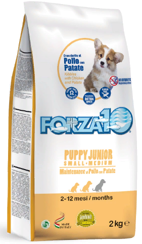 FORZA10 Maintenance Puppy Junior Small / Medium Chicken/Patate (Pollo/Potato) 30/16 повседневный для Щенков Мелких / Средних пород КУРИЦА / КАРТОФЕЛЬ (2 кг)